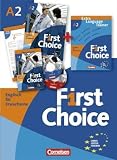 Produkt-Bild: First Choice: A2 - Kursbuch, Extra Language Trainer (ELT) in Mappe: Mit Magazine CD, Classroom CD, Phrasebook: Kursbuch mit Home Study CD, Classroom CD, Phrasebook und ELT. 19497 und 19446 im Paket