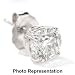 14K White or Yellow Gold 0.25ct Round Diamond Single Stud, H-I & I1-I2
