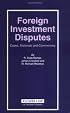 Foreign Investment Disputes: Cases, Materials And Commentary