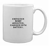 Energizer bunny arrested, charged with battery. Mug