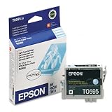 EPST059520 Inkjet Cartridge, For Stylus R2400, Light Cyan Ink