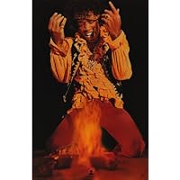 Jimi Hendrix Music Poster - 22 x 34 - Style B