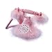 DSC-Zettler ZET-Phone 69 Tiffany Schnurgebundenes Telefon rosa