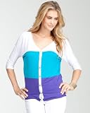 Cardi Colorblock Top