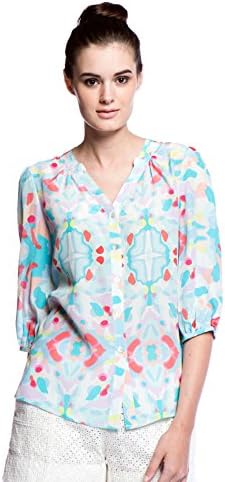 Annie Griffin Kirin Blouse in Kaleidoscope