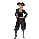 She Captain Black Adult Halloween Costume (Small)