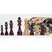 Weible Spiele 01060 - Schachfiguren Staunton-Form, Königshöhe 55 mm, ohne Blei