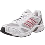 adidas Women's Duramo 2 W Running Shoe,White/Pink Buzz/Black Silver,8.5 M