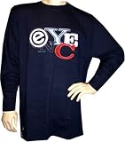 Enyce - Enyce Multi Stitch Tee Shirt Navy Long Sleeve (FREE Priority Mail Shipping)