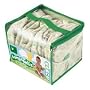 Tots Bots Nappy Day Pack (Stage 1, Aplix Fastening, White Cotton)