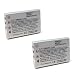 Global Digital 2 Pack Fuji / Fujifilm NP60 Brand New Equivalent 1200mAh LithiumIon Camera/Camcorder Battery, Long Lasting cell. It meets or exceeds OEM specifications!