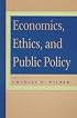 Economics, Ethics, and Public Policy