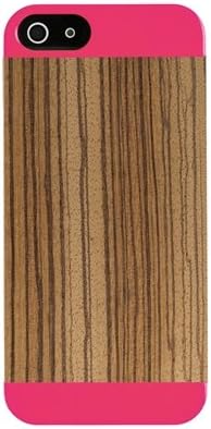 Triple C Designs Green Case Pop iPhone 5/5s Fuschia/zebrawood