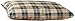 K&H Indoor,Outdoor Single-Seam Bed, 35-Inch by 44-Inch Large, Tan plaid