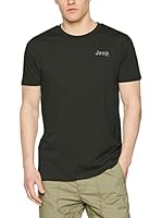 Jeep Camiseta Manga Corta O100656 (Verde Bosque)