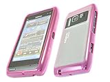 iTALKonline PINK ELITE Part Gel Crystal/Hybrid Soft Hard Case Cover Protect ....