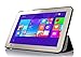 VSTN ® Toshiba Encore 2 WT10-A32 / A64 10.0-Inch windows 8.1 tablet ultra-thin Smart Cover Case, Only fit Toshiba Encore 2 10 (For Encore 2 10 inch, Black)