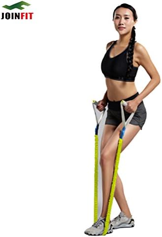 Quality Resistance Bands Single And Adjustable Handles Sold Individually or as Bundle - 10 lb