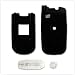 PCMICROSTORE Brand Pantech PN-820 820 Smartphone Snap-On Solid Black Case Cover with Removable Swivel Belt Clip