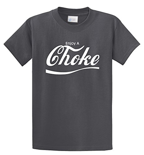 Comical Shirt Men's Enjoy Choke Jiu Jitsu MMA Parody Shirt Mens T-Shirt