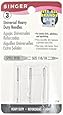 Singer Heavy Duty Machine Needles, Size 110/18, 3-Pack