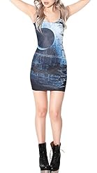 Sexy Fitted Tank Polyester/Spandex Summer General Print Club Dress/Party Dress/Tunic 
