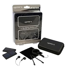 4Gamers Black Accessory Bundle for DS Lite/DSi (Nintendo DS)