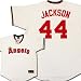LA Angels Blank Cooperstown Fan White Replica Baseball Jersey by Majestic