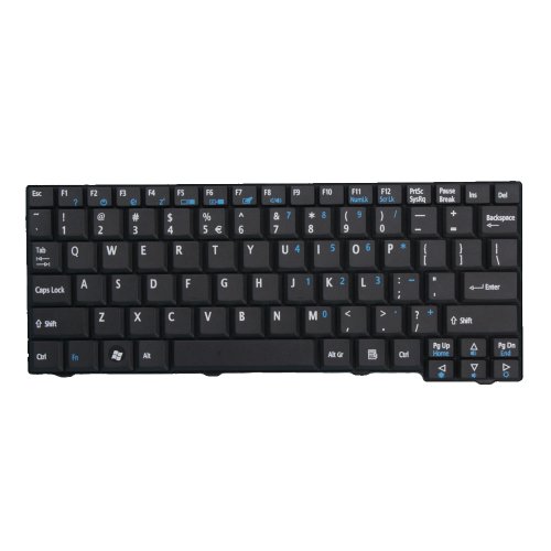 US Laptop Keyboard for Acer Aspire One AEZG5R00010 ZG5 AEZG5R00010 9J.N9482.01D Starless