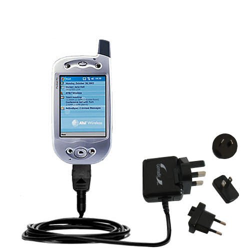 International Wall / AC Charger for the i-Mate PPC Phone - Gomadic Brand w/ TipExchange Technology