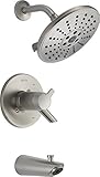 Delta Faucet T17T461-SSH2O Compel TempAssure 17T Series Tub & Shower Trim with H2Okinetic Technology