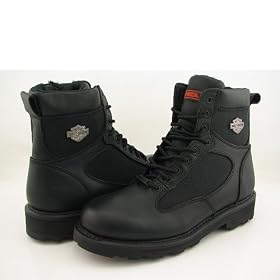 Harley - Davidson Mens Liberate Motorcycle Boots Black by Harley-Davidson
