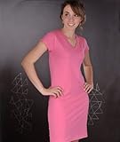 LAT Junior Fine Jersey V-Neck Tee Dress