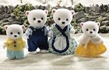Sylvanian Families Polar Bear Family Fl 4436