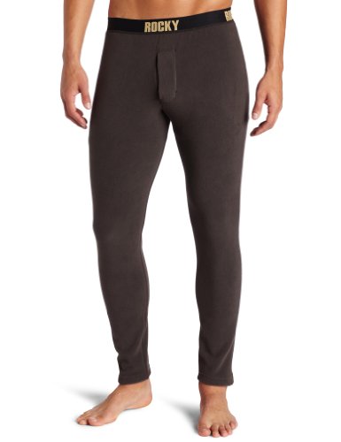 Rocky Mens Heavy Weight Thermal Bottom (Charcoal Grey, Medium)