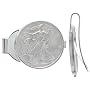 Sterling Silver American Eagle Money Clip Spring Back (1986 - Present) 1 oz. Pure Silver Dollar