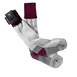 Grey Heated Electric Lectra Socks - Medium