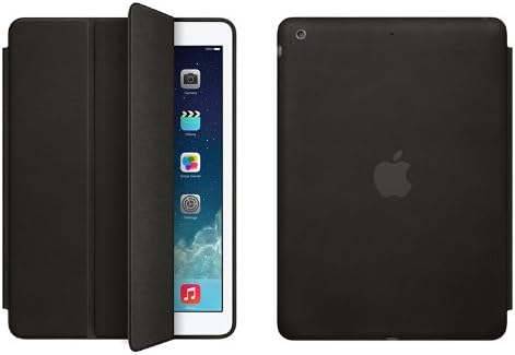 iPad air protective cover smart case iPad2 3 4 5 holster mini1 / 2 protective shell (Black, iPad air)