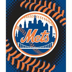 Northwest New York Mets Big Stitch Royal Plush Raschel - New York Mets One Size
