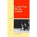 Le Parler frais d'Erving Goffman