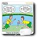 Rich Diesslins Funny KNOTS Scouting Cartoons - There is Drama in Nature - Reptile and Amphibian Study - Mouse Pads