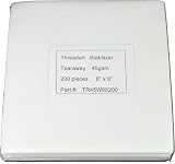 41KH2KxemFL. SL160  Regular Tearaway 8x8 200 Precut Sheets for Embroidery Machines Reviews