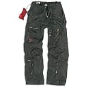 Infantry Cargo Trousers (schwarz gewaschen)