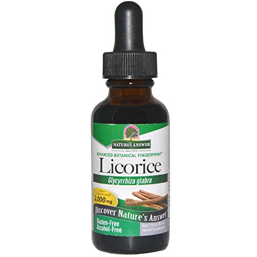 Nature's Answer, Licorice, Alcohol Free, 2,000 mg, 1 fl oz (30 ml) - 2pc Nature's Answer, Licorice, Alcohol Free, 2,000 mg, 1 fl oz (30 ml) - 2pc