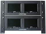 LCD4Video Quad 7" Rack Mount LCD Monitor Kit