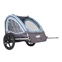 InStep Take 2 Double Bicycle Trailer (Turquoise)