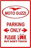 MOTO GUZZI PARKING race import motocycle sign