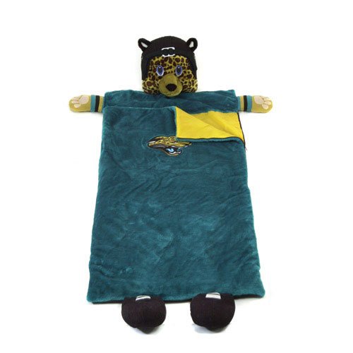 Jacksonville Jaguars NFL Plush Team Mascot Sleeping Bag (72-inch)