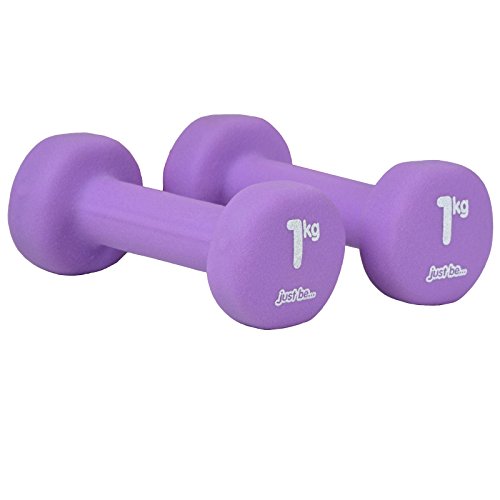 just be...® Dumbbells Set - Purple - 1kg