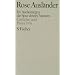 Rose Ausl�nder. Gesammelte Werke: Gesammelte Werke IV. Im Aschenregen / die Spur deines Namens: Gedichte und Prosa 1976: BD 4